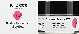 Krem pod oczy z pietruszką i morelą - Hello Eco Parsley-Apricot Eye Cream — Zdjęcie N2