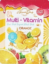 Maska w płachcie z ekstraktem pomarańczowym - Grace Day Multi-Vitamin Orange Mask Pack — Zdjęcie N1