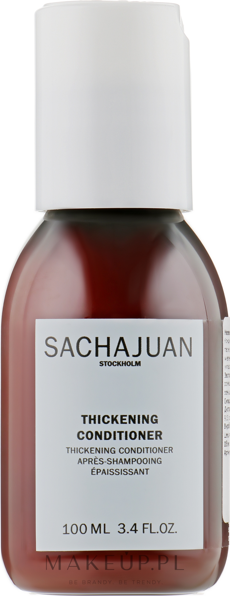Pogrubiająca odżywka do włosów - Sachajuan Stockholm Thickening Conditioner — Zdjęcie 100 ml