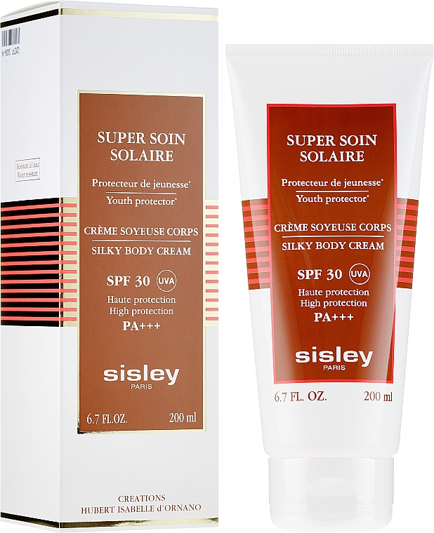 Przeciwsłoneczny jedwabny krem do ciała - Sisley Super Soin Solaire Silky Body Cream SPF 30 — Zdjęcie N1