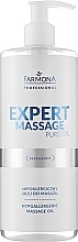 PRZECENA! Hipoalergiczny olej do masażu - Farmona Professional Expert Massage Pure Oil * — Zdjęcie N1
