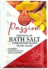 Kup Sól do kąpieli Drzewo sandałowe, mango i ylang ylang - Difeel Essentials Passion Bath Salt Sandalwood, Mango, Ylang Ylang