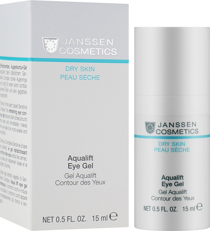 Nawilżający żel na okolice oczu - Janssen Cosmetics Dry Skin Aqualift Eye Gel — Zdjęcie N2