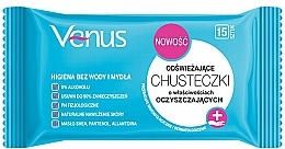 Kup Odświeżające chusteczki o właściwościach oczyszczających - Venus Refreshing Wipes