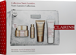 Zestaw świąteczny, 5 produktów - Clarins Nutri-Lumiere Collection — Zdjęcie N1