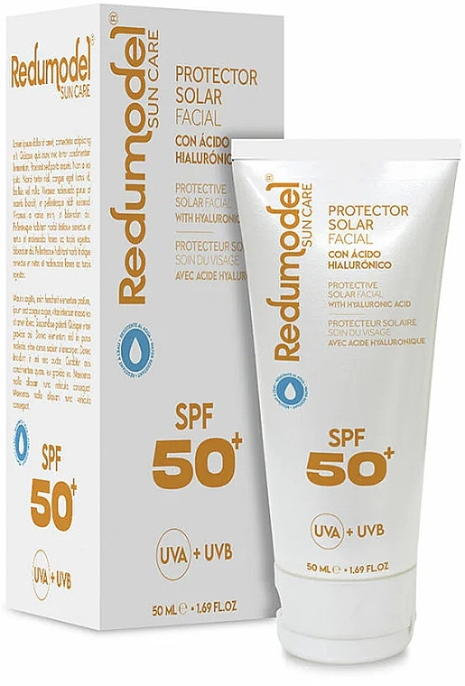 Krem przeciwsłoneczny do twarzy - Redumodel Sun Care Protective Solar Facial SPF50 — Zdjęcie N1