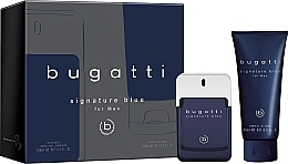 Bugatti Signature Blue - Zestaw (edt/100ml + sh/gel/200ml) — Zdjęcie N1
