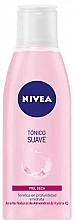 Delikatny tonik do skóry suchej i wrażliwej - Nivea Aqua Effect Soft Toner — Zdjęcie N1