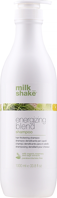 Szampon do włosów zagęszczający ich objętość - Milk Shake Energizing Blend Hair Shampo — Zdjęcie N3