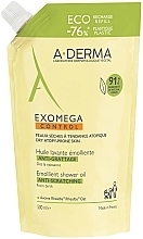 Kup Oczyszczający olejek pod prysznic i do kąpieli - A-Derma Exomega Control Emollient Shower Oil Eco Refill (wymienny wkład)