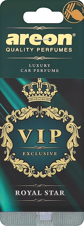 Odświeżacz powietrza - Areon VIP Royal Star Luxury Car Perfume — Zdjęcie N1