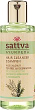 Kup Przeciwłupieżowy szampon do włosów - Sattva Ayurveda Tea Tree & Rosemary Oil Anti Dandruff Hair Cleanser