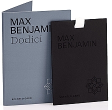 Saszetka zapachowa - Max Benjamin Scented Card Dodici — Zdjęcie N1