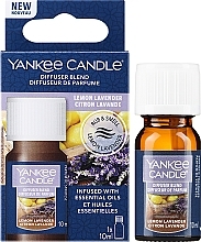 	Olejek do dyfuzora ultradźwiękowego Cytryna i lawenda - Yankee Candle Lemon Lavender Ultrasonic Diffuser Aroma Oil — Zdjęcie N2