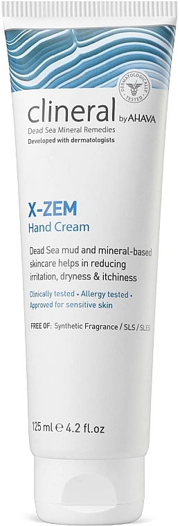 Odżywczy krem do rąk - Ahava Clineral X-Zem Hand Cream — Zdjęcie N1