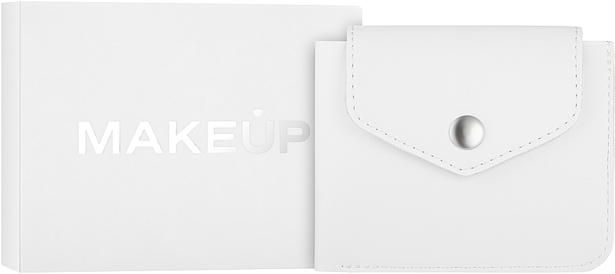PRZECENA! Biały portfel w pudełku prezentowym Classy - MAKEUP Bi-Fold * — Zdjęcie N4