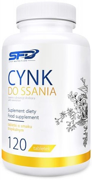 Suplement diety w cukierkach Cynk, owoce tropikalne - SFD Nutrition Cynk Tropical — Zdjęcie N1