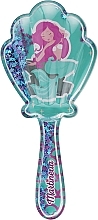 Szczotka do włosów Let's Be Mermaids, niebieska - Martinelia Shell Hair Brush — Zdjęcie N2