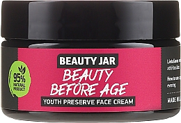 Naturalny przeciwzmarszczkowy krem do twarzy - Beauty Jar Beauty Before Age Youth Preserve Face Cream — Zdjęcie N2