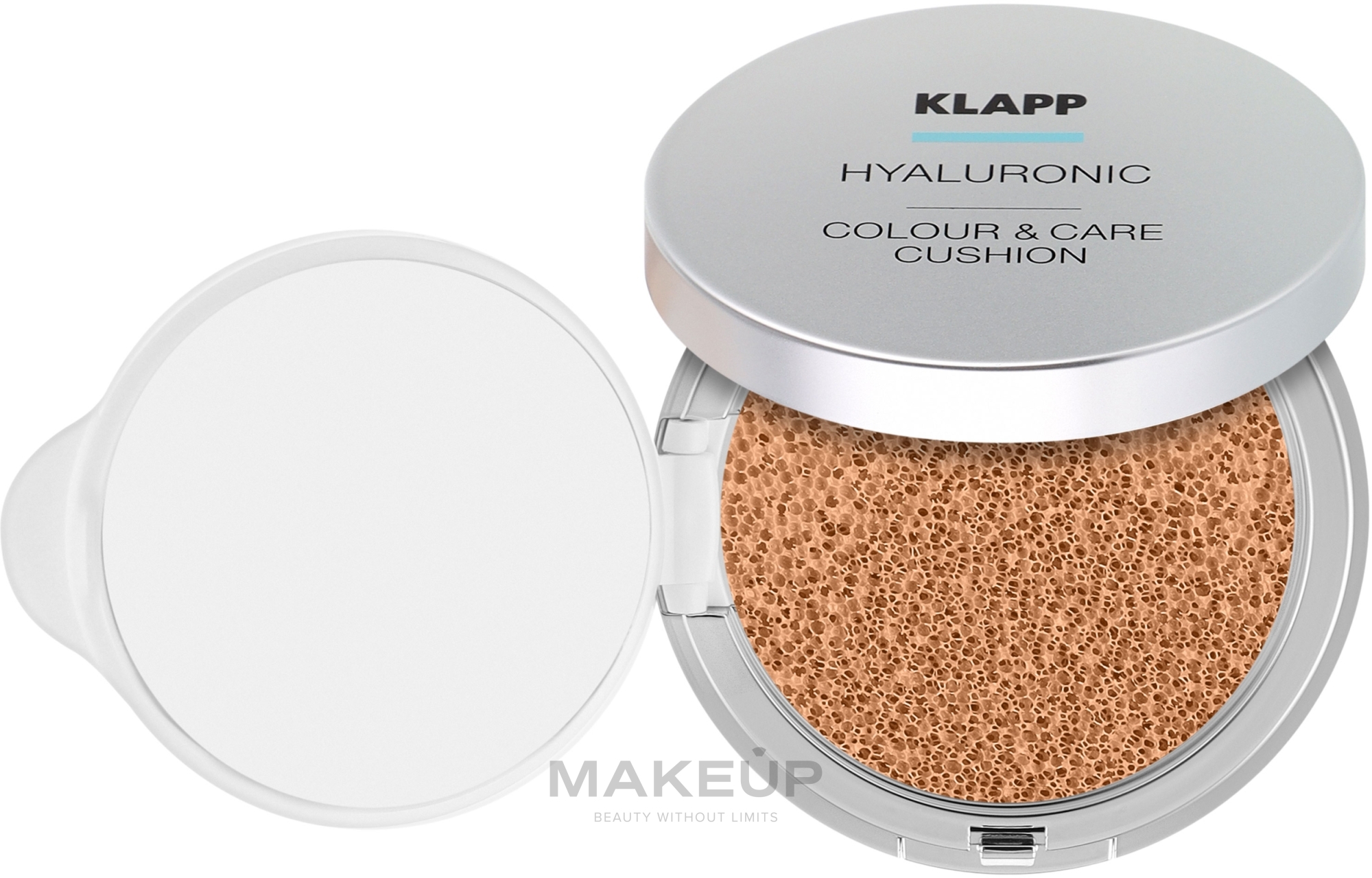 Podkład w gąbce cushion - Klapp Hyaluronic Color & Care Cushion — Zdjęcie 01 - Light