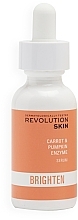Serum rewitalizujące i rozświetlające - Revolution Skin Brighten Carrot & Pumpkin Enzyme Serum — Zdjęcie N1