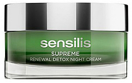 Kup Krem do twarzy - Sensilis Supreme Renewal Detox Night Cream