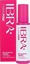 Żel do mycia twarzy z kwasem hialuronowym - Ibra Think Pink — Zdjęcie N1