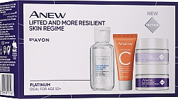 Kup Zestaw Platinum - Avon Anew (micel 50 ml + ser 10 ml + f/cre 15 ml + f/cre 15 ml)