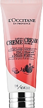 Krem peelingujący do twarzy z enzymami z miąższu granatu i proteinami migdałów - L'Occitane Cream To Milk Facial Exfoliator  — Zdjęcie N1