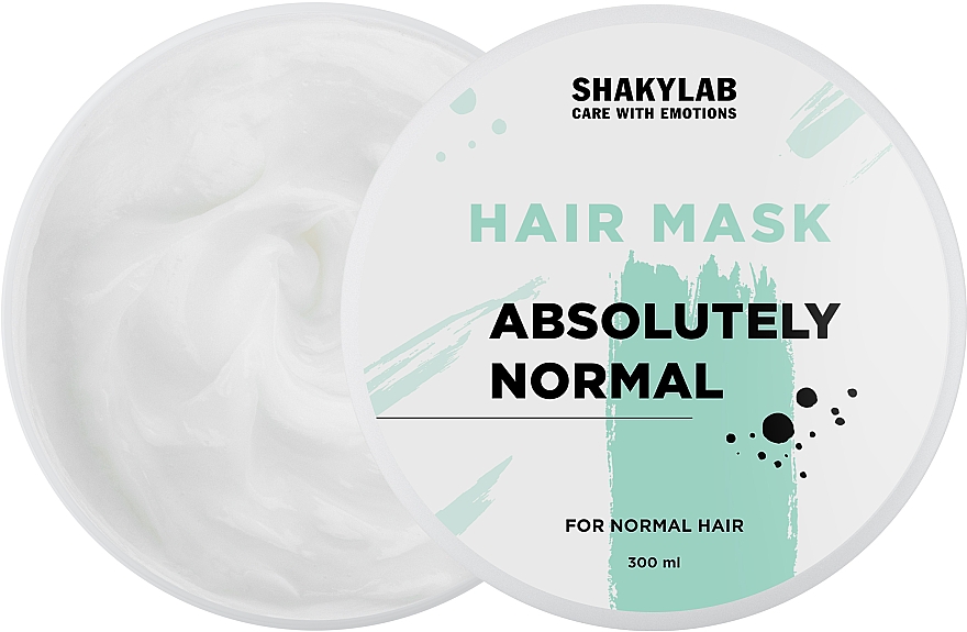 Maska do włosów normalnych Absolutely Normal - SHAKYLAB Hair Mask For Normal Nair — Zdjęcie N1