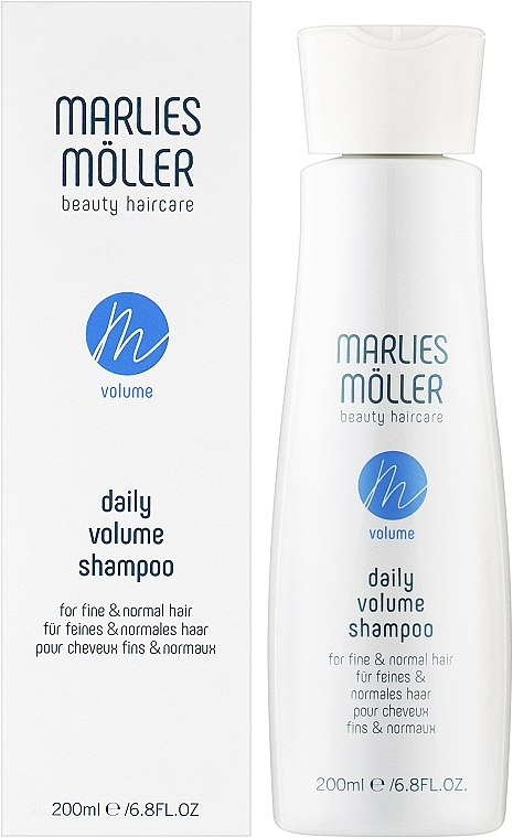 PRZECENA! Szampon do codziennej pielęgnacji zwiększający objętość włosów - Marlies Moller Volume Daily Shampoo * — Zdjęcie N5