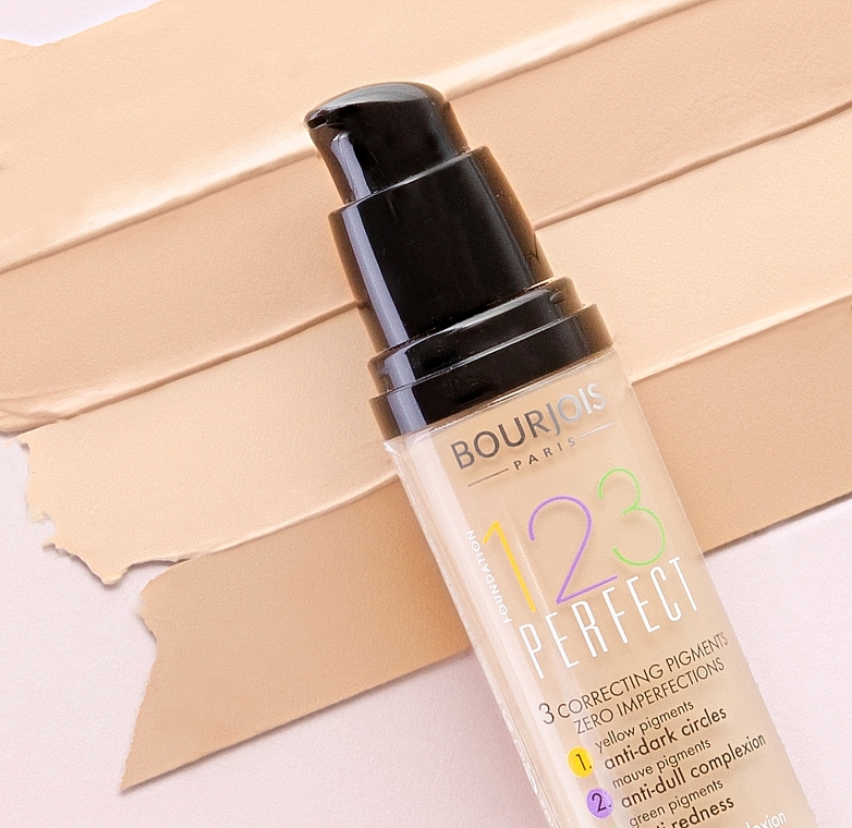 PRZECENA! Podkład do twarzy - Bourjois 123 Perfect Foundation * — Zdjęcie N5