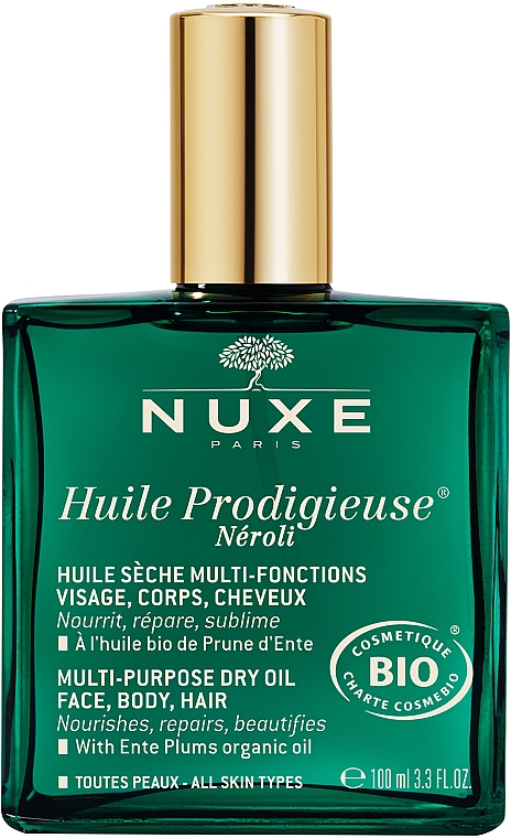 Suchy olejek pielęgnacyjny o wielu zastosowaniach - Nuxe Huile Prodigieuse® Néroli 