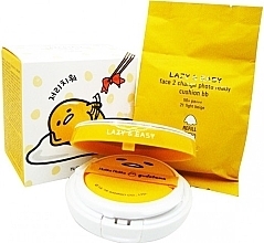 Kup Zestaw - Holika Holika Gudetama Cushion BB Set A (cushion/15gr + refill/15g)