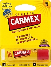 Nawilżający balsam do ust - Carmex Classic Lip Balm SPF15 — Zdjęcie N4