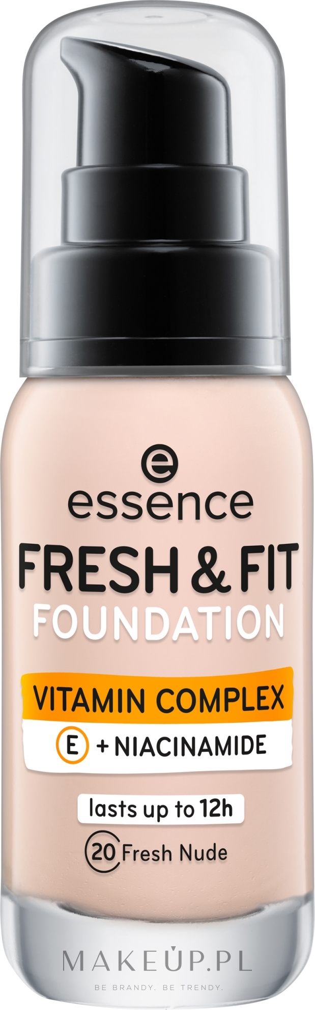 Podkład tonujący do twarzy - Essence Fresh & Fit Vitamin Complex Foundation — Zdjęcie 20 - Fresh Nude