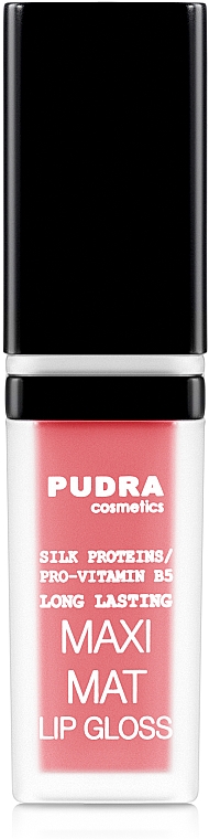 Matowy błyszczyk do ust - Pudra Cosmetics Maxi Matt Lip Gloss