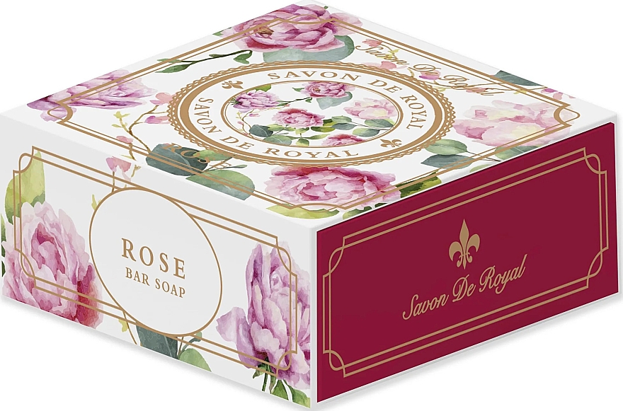 Różane mydło toaletowe - Savon De Royal Luxury Solid Soap Rose — Zdjęcie N3