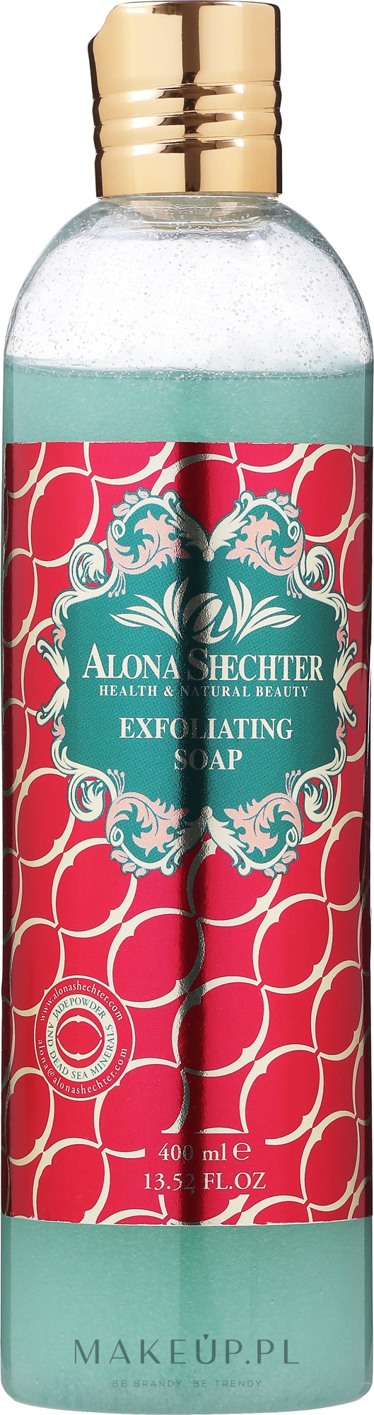 Mydło peelingujące do ciała z minerałami z Morza Martwego - Alona Shechter Exfoliating Soap — Zdjęcie 400 ml