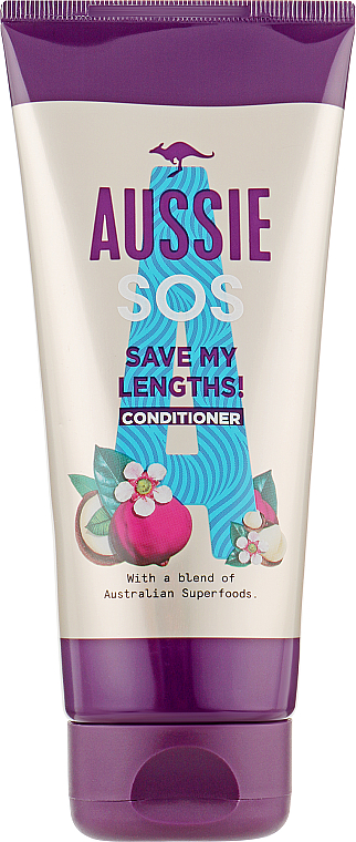 Balsam-płukanka do włosów zniszczonych - Aussie SOS Save My Lengths! Conditioner
