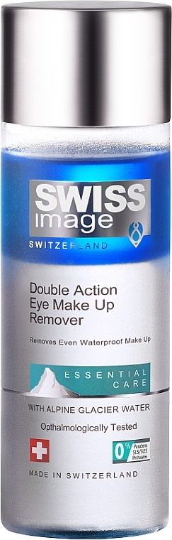 Płyn do demakijażu oczu - Swiss Image Essential Care Double Action Eye Make Up Remover — Zdjęcie N1