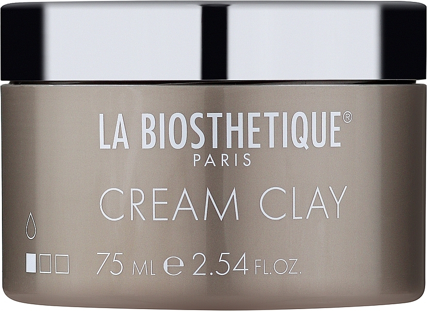 Matowy krem do nadania kształtu włosom - La Biosthetique Cream Clay — Zdjęcie N1