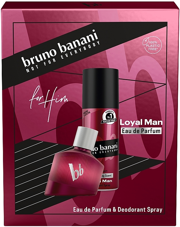 Bruno Banani Loyal Man - Zestaw (edp 30 ml + deo 50 ml) — Zdjęcie N2