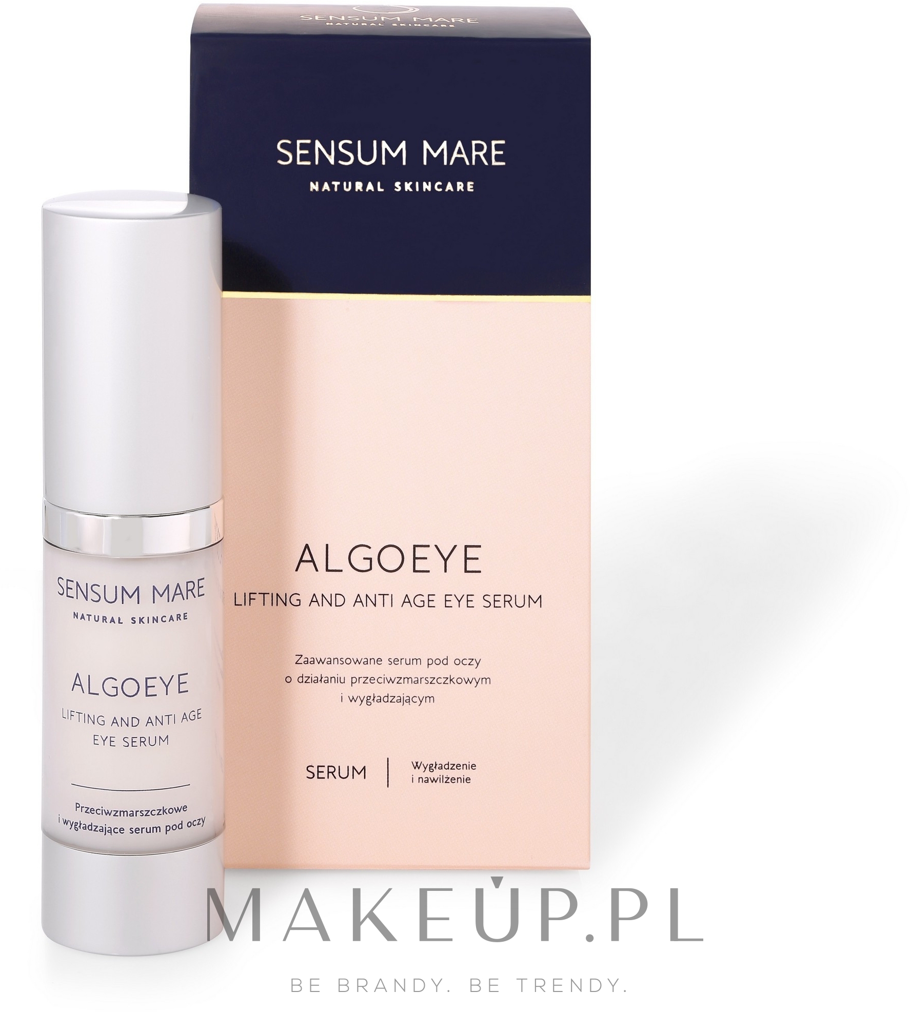 Przeciwzmarszczkowe serum wygładzające pod oczy - Sensum Mare Algoeye Lifting And Anti Age Eye Serum — Zdjęcie 15 ml