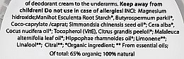 Naturalny dezodorant w kremie - Wooden Spoon Herbalise Me Cream Deodorant — Zdjęcie N2