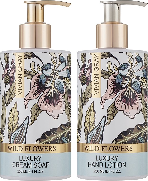 Vivian Gray Wild Flowers - Zestaw (soap/250ml + h/lot/250ml) — Zdjęcie N2