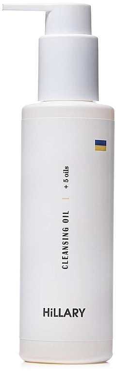 Olejek hydrofilowy do skóry normalnej - Hillary Cleansing Oil + 5 oils — Zdjęcie N2