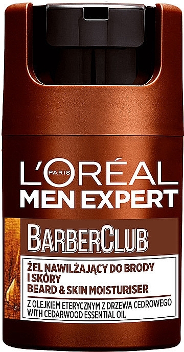 Nawilżający żel do brody i skóry - L'Oreal Paris Men Expert Barber Club Beard & Skin Moisturiser — Zdjęcie N1