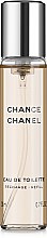 Chanel Chance - Woda toaletowa (trzy wymienne wkłady) — Zdjęcie N2