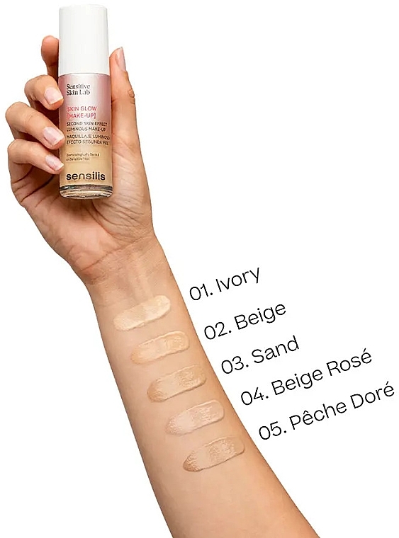 Rozświetlająca baza pod makijaż - Sensilis Skin Glow Make-up Luminous Make-Up Base — Zdjęcie N2